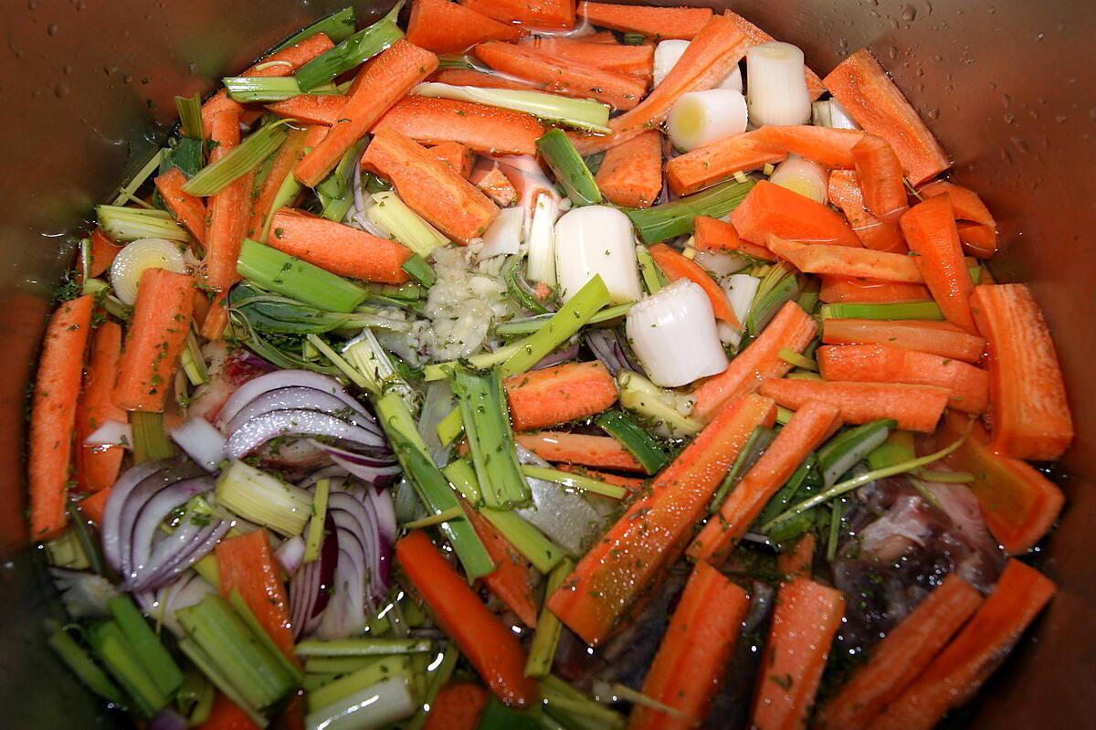 recette Queue de boeuf confite au vin blanc "anti-cholestérol" on non