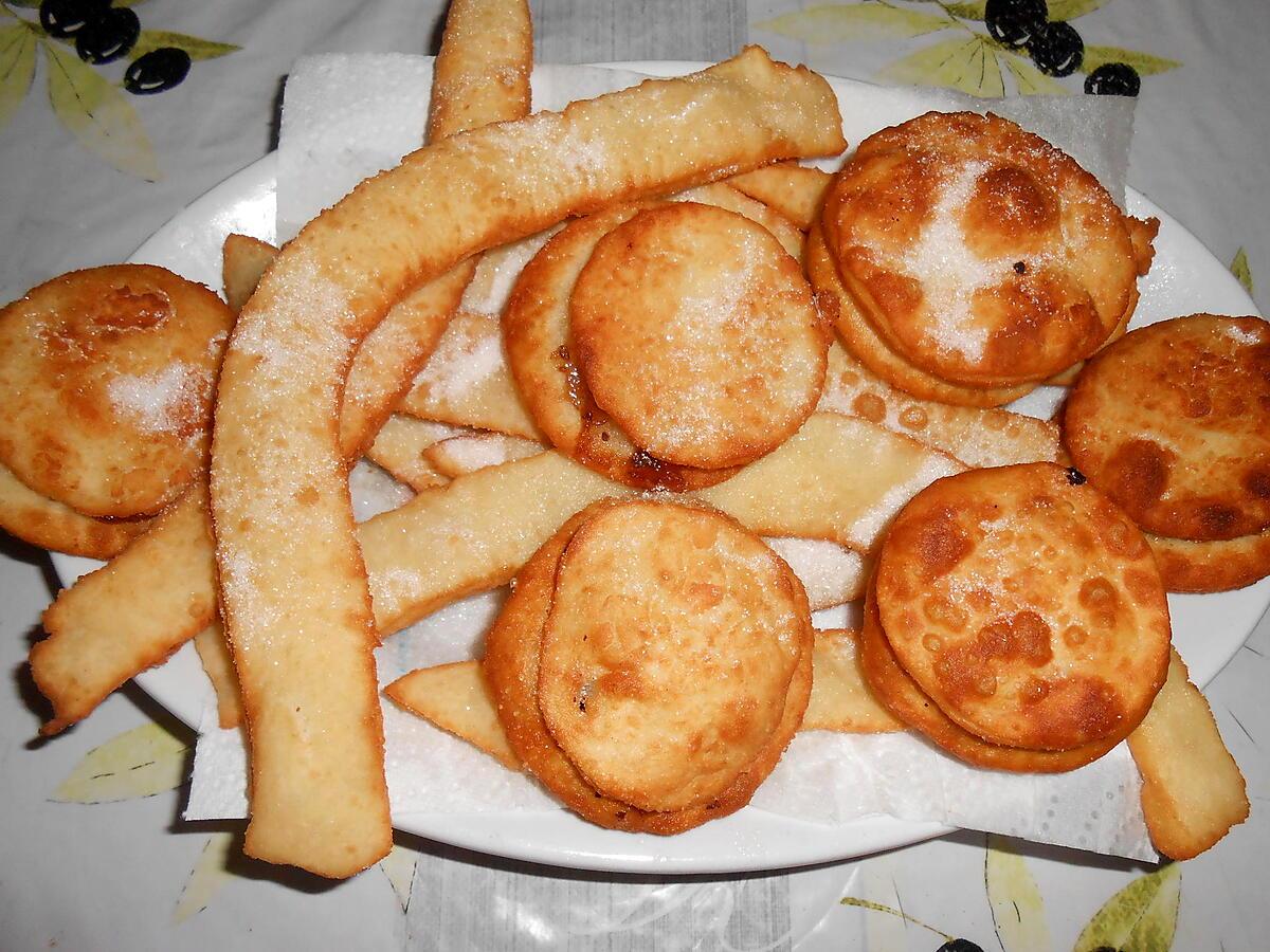 recette TAGLIATELLE ET BEIGNETS DE CARNAVAL