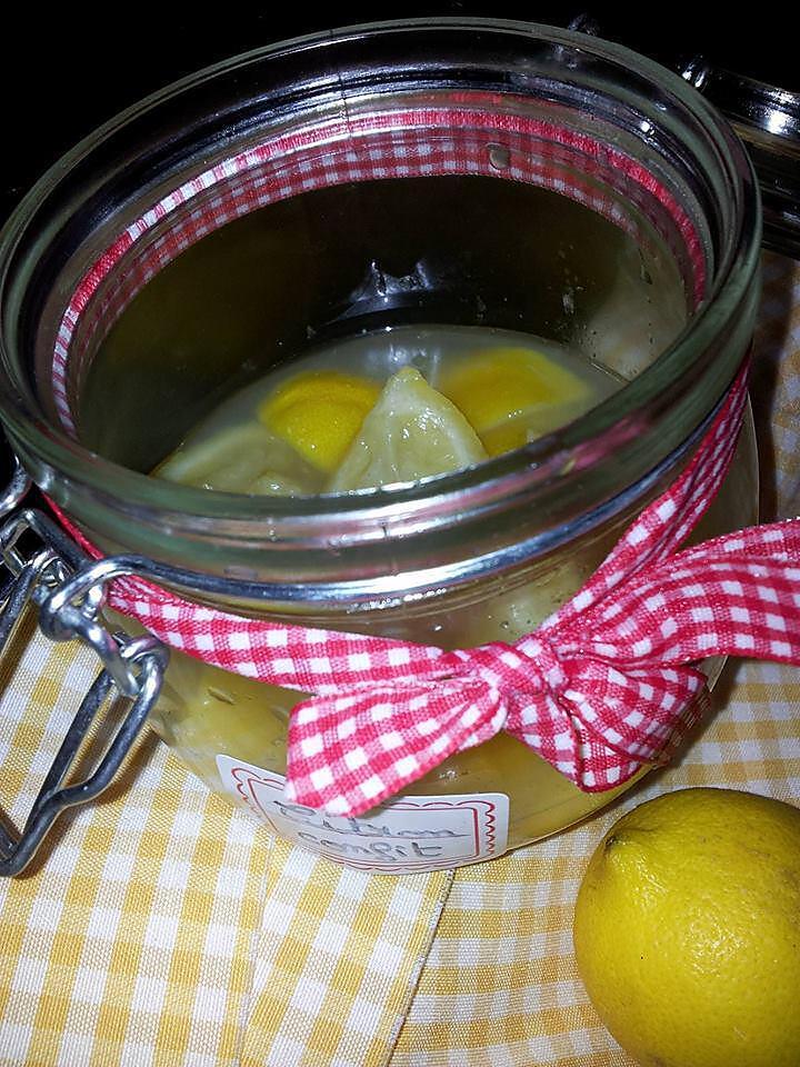 recette Bocaux de citrons confits