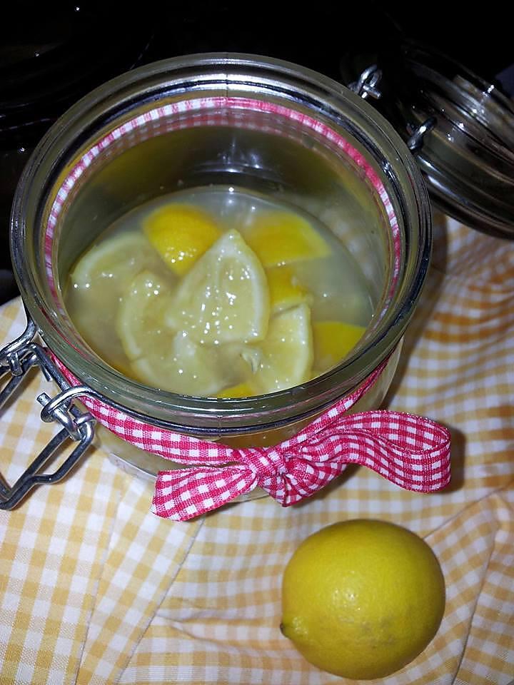 recette Bocaux de citrons confits