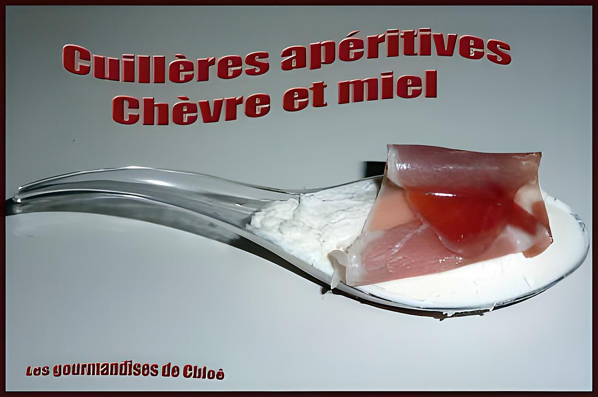 recette Cuillère chèvre et miel