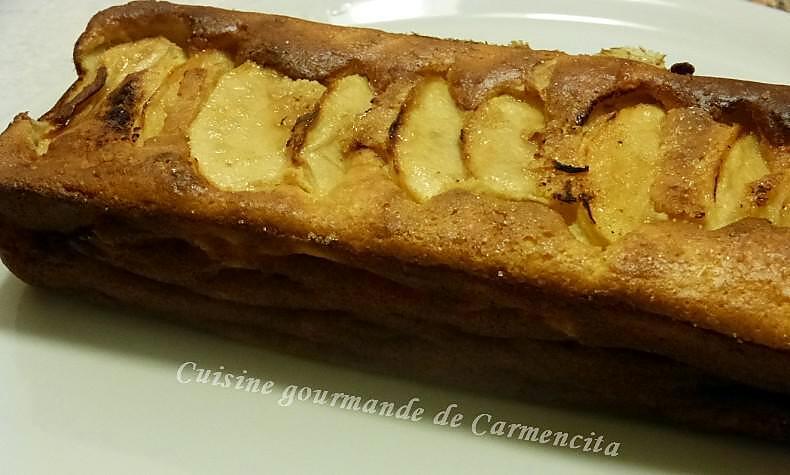 recette Gâteau à la brousse et aux pommes