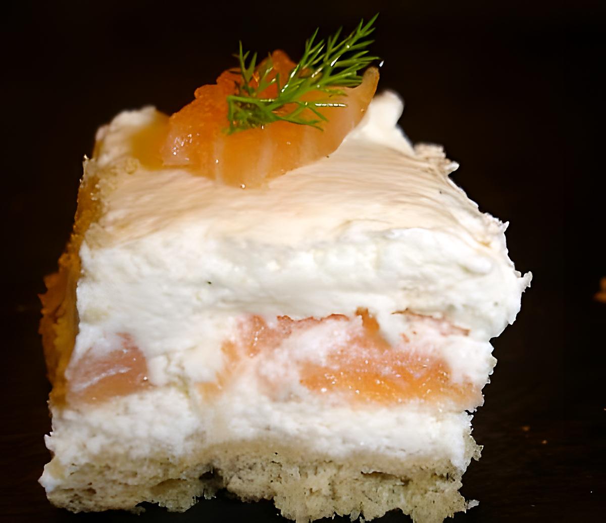 recette TOASTS MASCARPONE AU SAUMON FUME ET ANETH