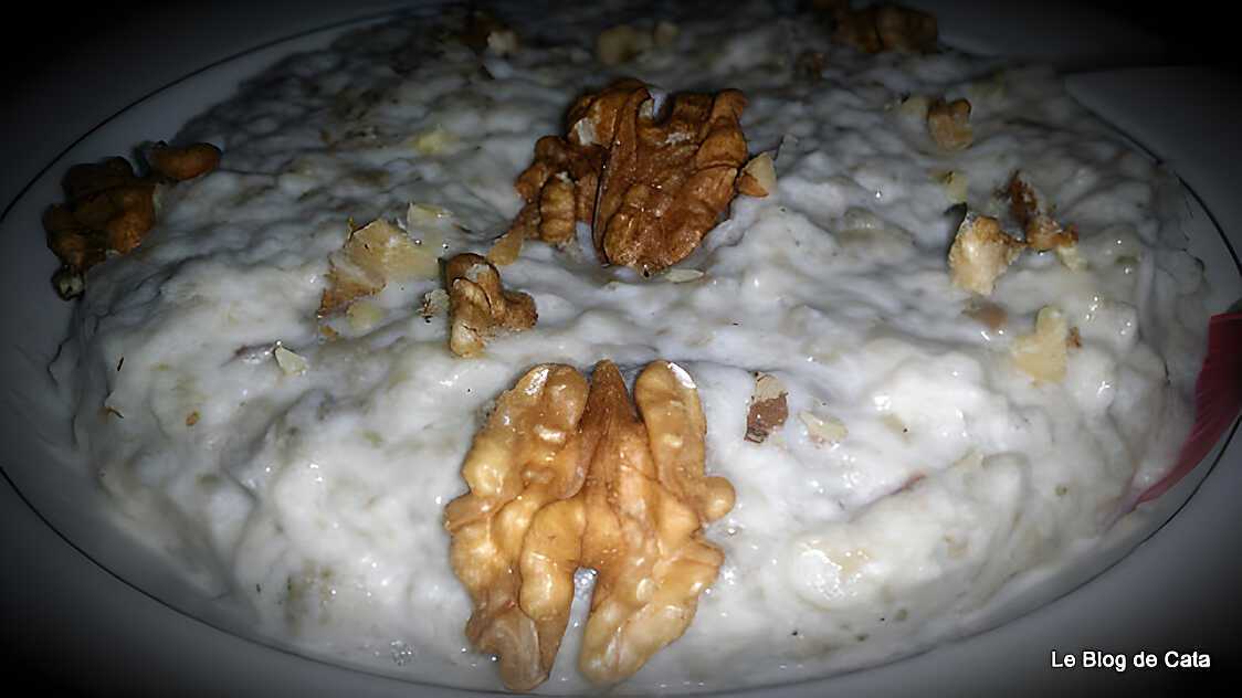 Yaourt à l'aubergine - Borani Bademjan