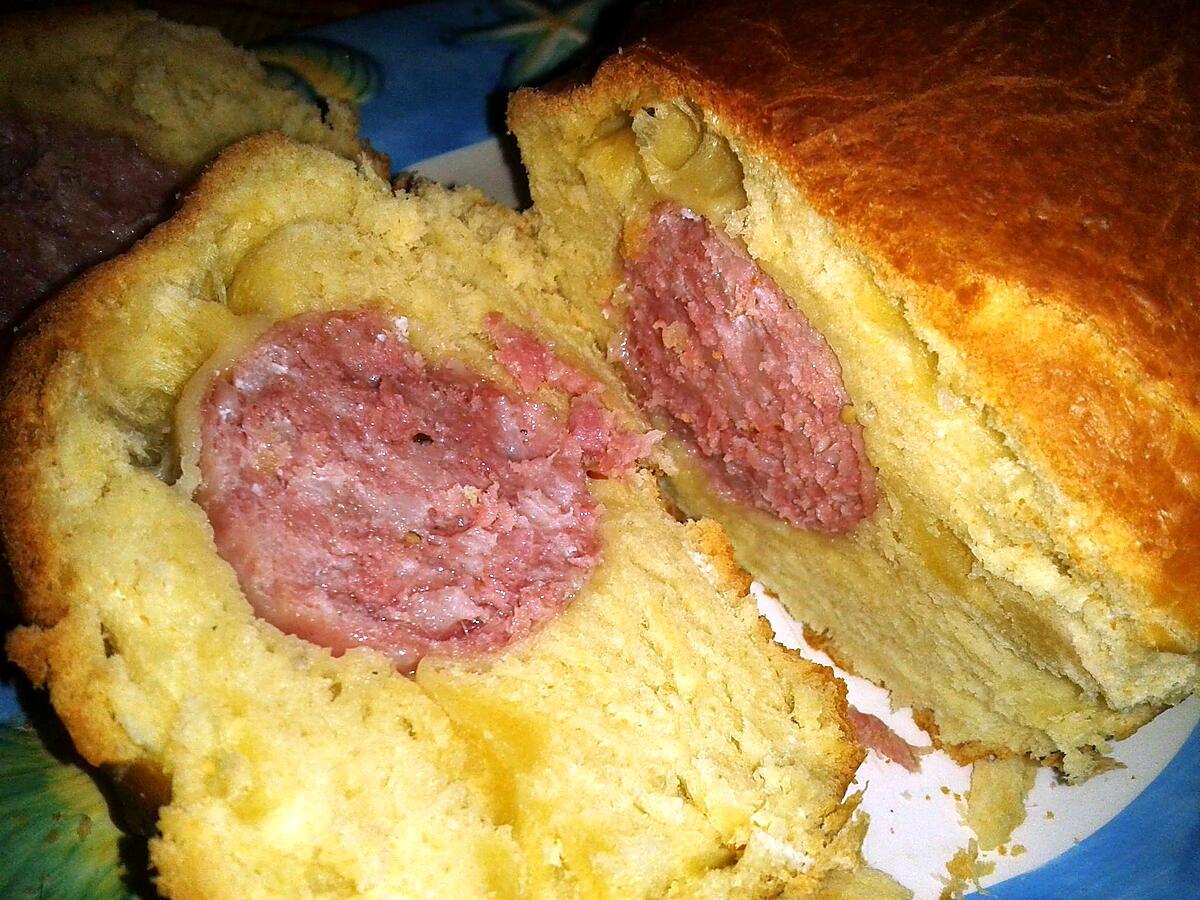 recette Saucisson brioché Lyonnais