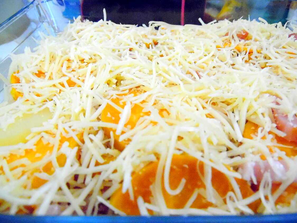 Recette de GRATIN PATATES DOUCES