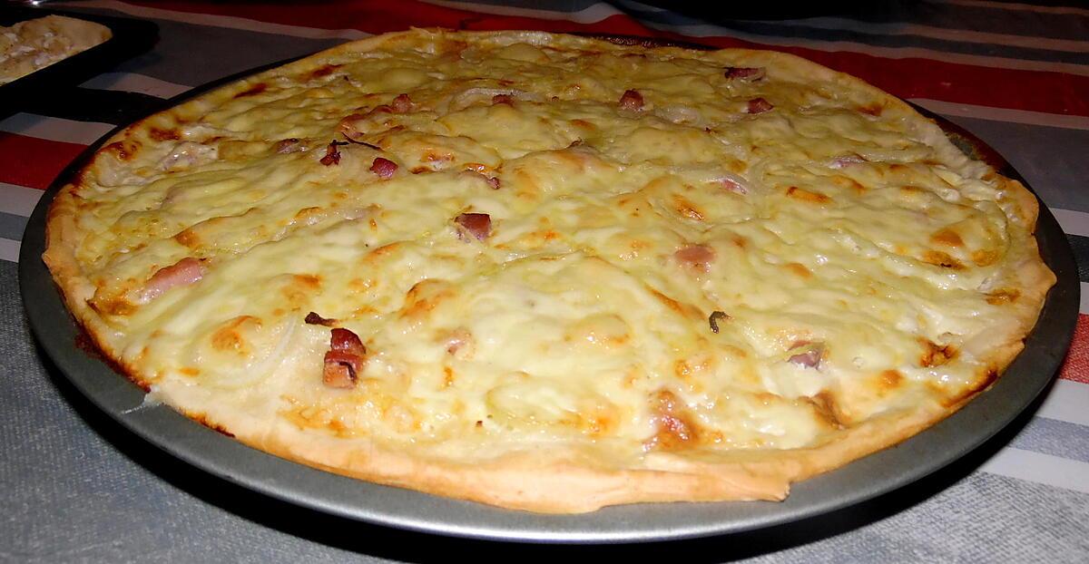 recette PIZZA RACLETTE