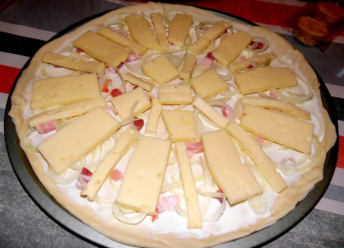 recette PIZZA RACLETTE