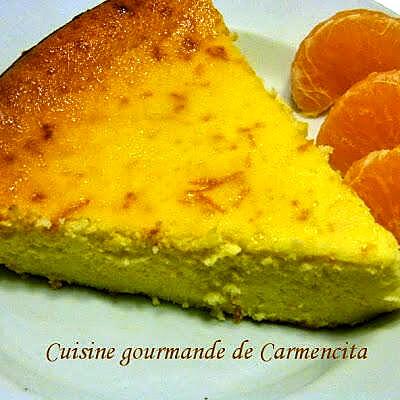 recette Le fiadone à la clémentine (gâteau Corse)