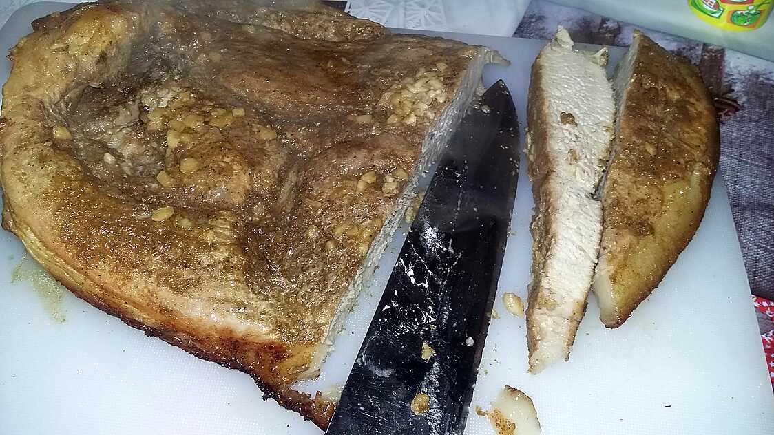 Recette de Rouelle de porc fondante en papillote