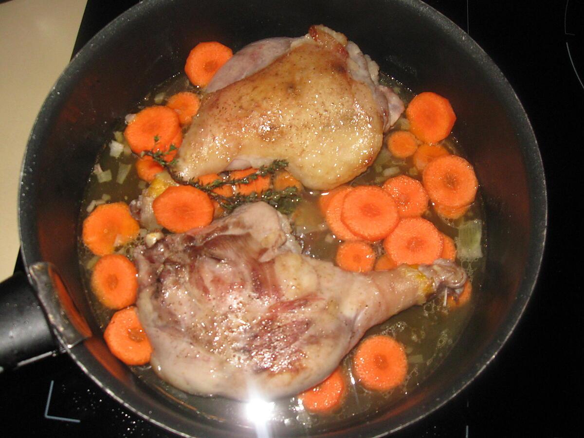 recette Cuisses de canard aux raisins blancs