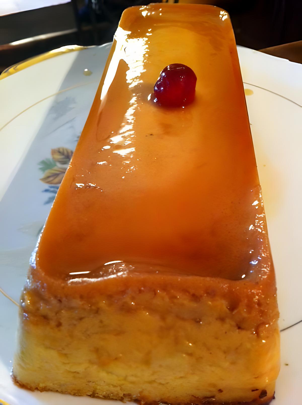 recette Flan à la noix de coco