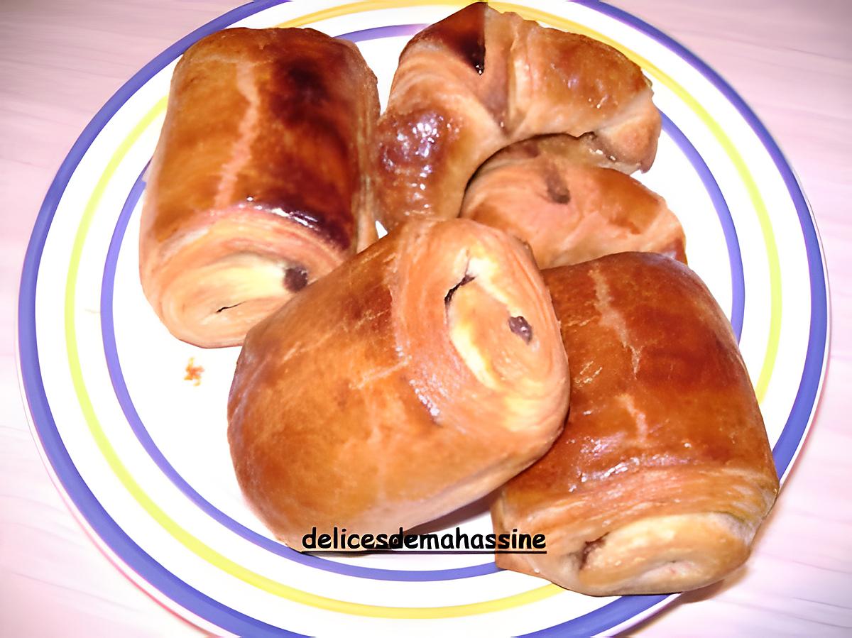 recette pains au chocolat et croissants