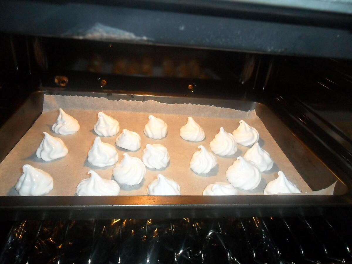 recette meringue à la noisette