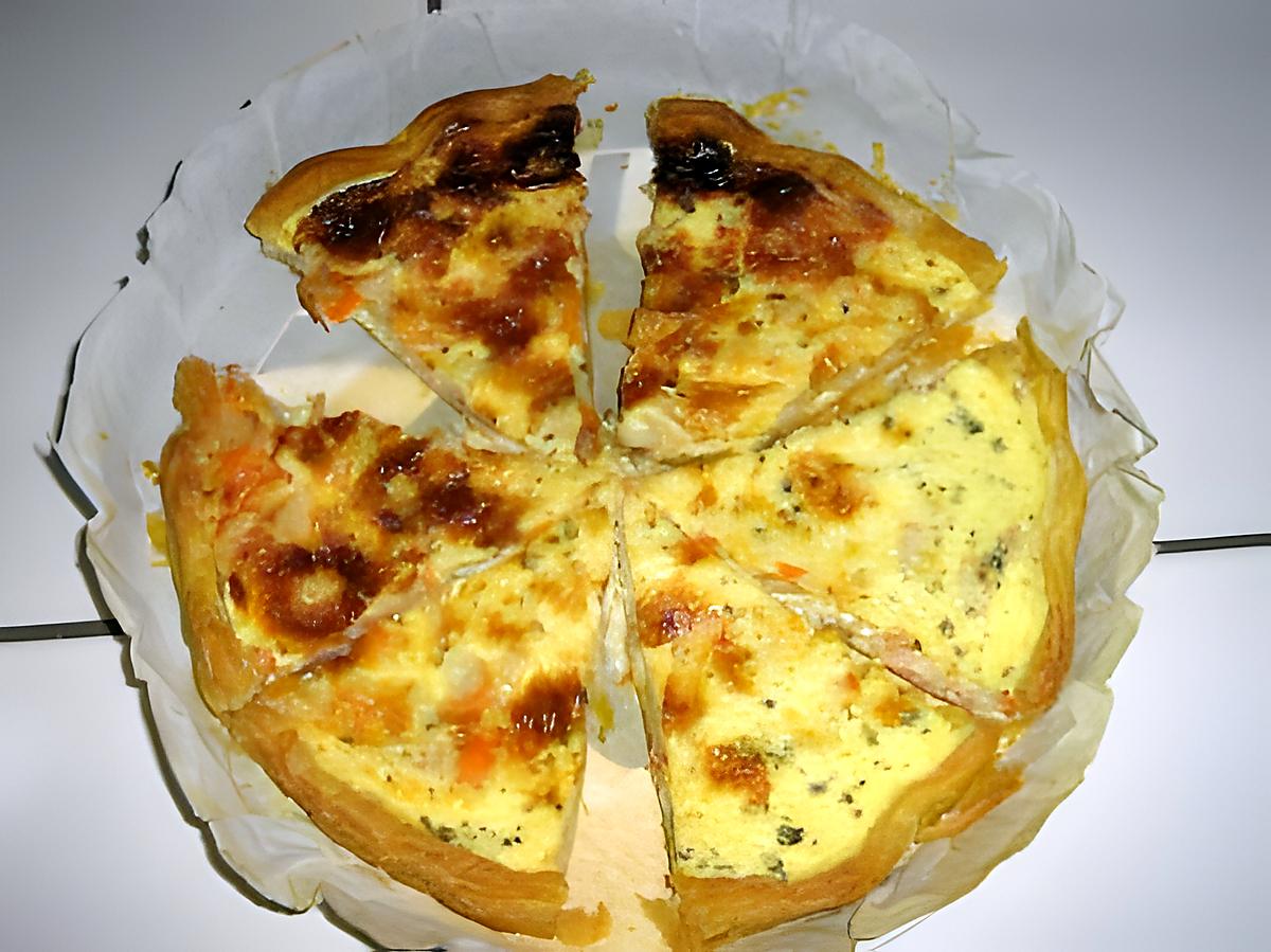 recette tarte au surimi