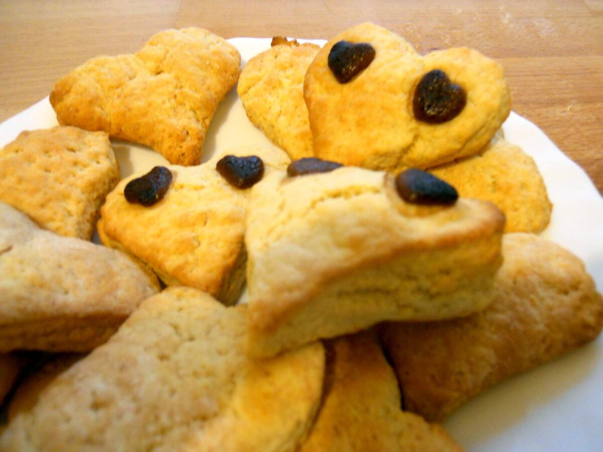 recette PETITS CŒURS DU PETIT DÉJEUNER POUR LES "ZAMOUREUX" !!