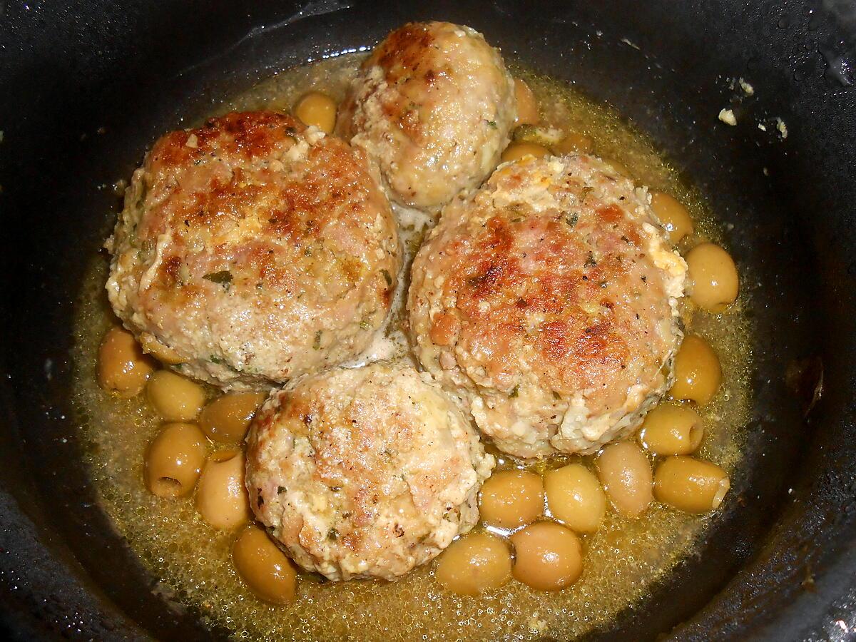 recette BOULETTES DE VIANDE FARCIES AUX OEUFS DURS