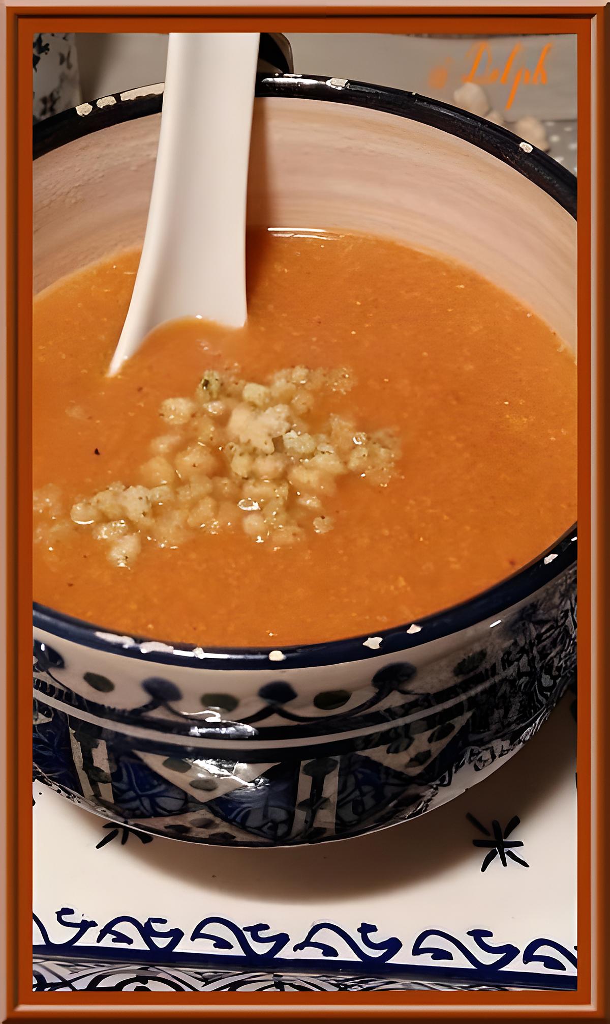 recette Soupe à l'orientale