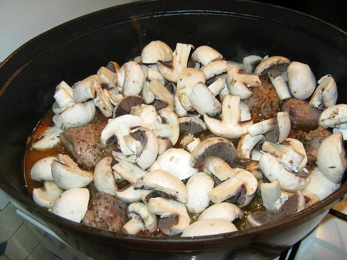 recette sop-l'y-laisse de dinde aux champignons