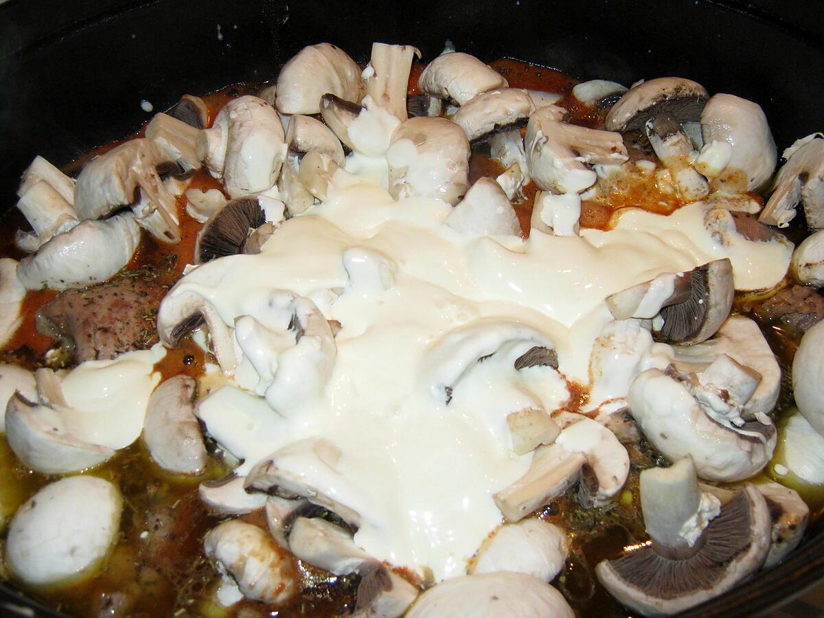 recette sop-l'y-laisse de dinde aux champignons