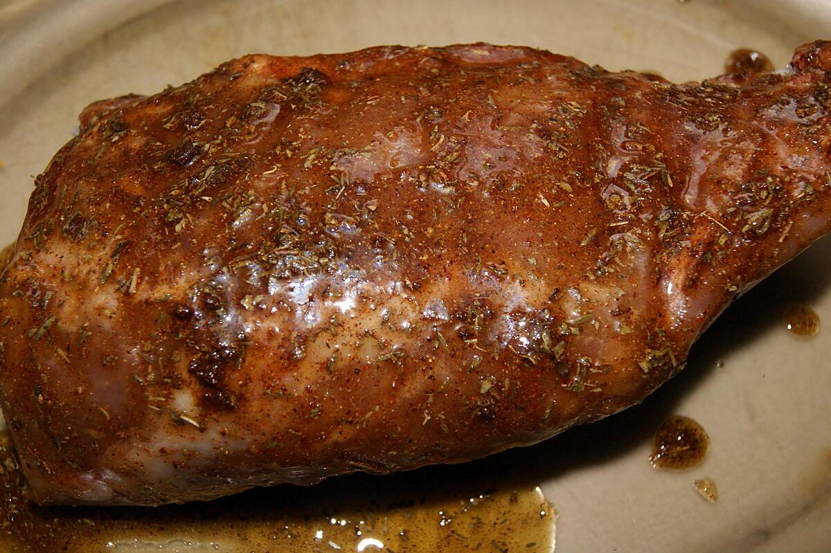 recette Epaule de veau aux épices et au miel.