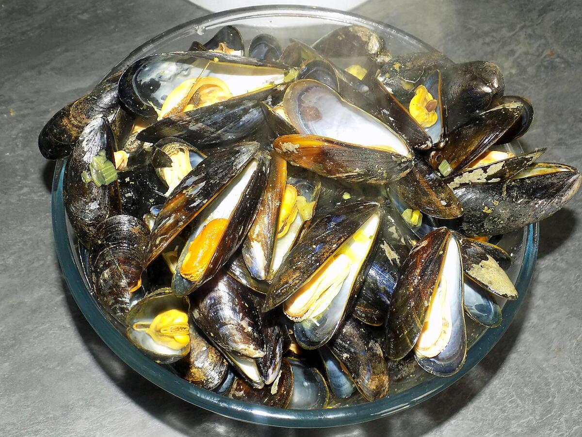 recette Moules à l'orientale