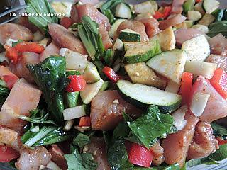 recette Poulet et légumes mijotés au four