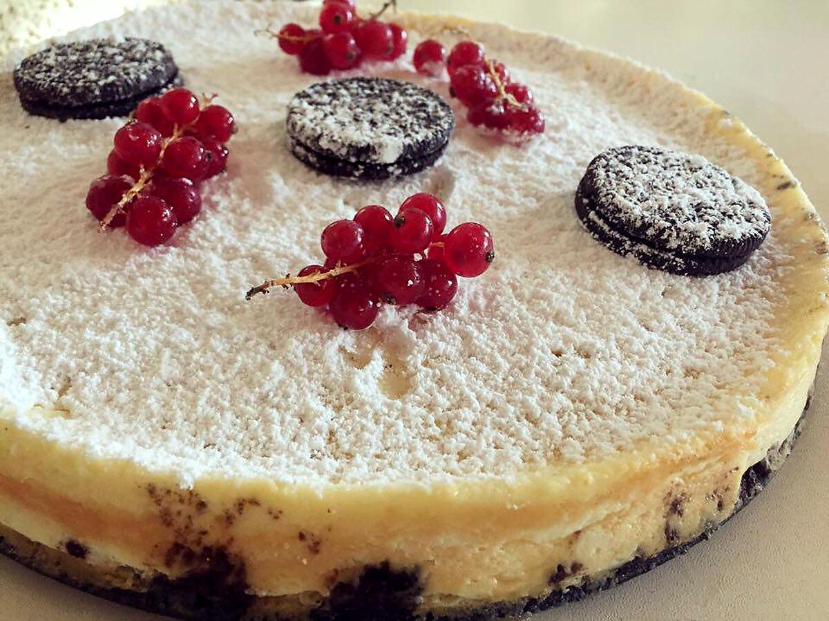 recette CHEESECAKE OREO