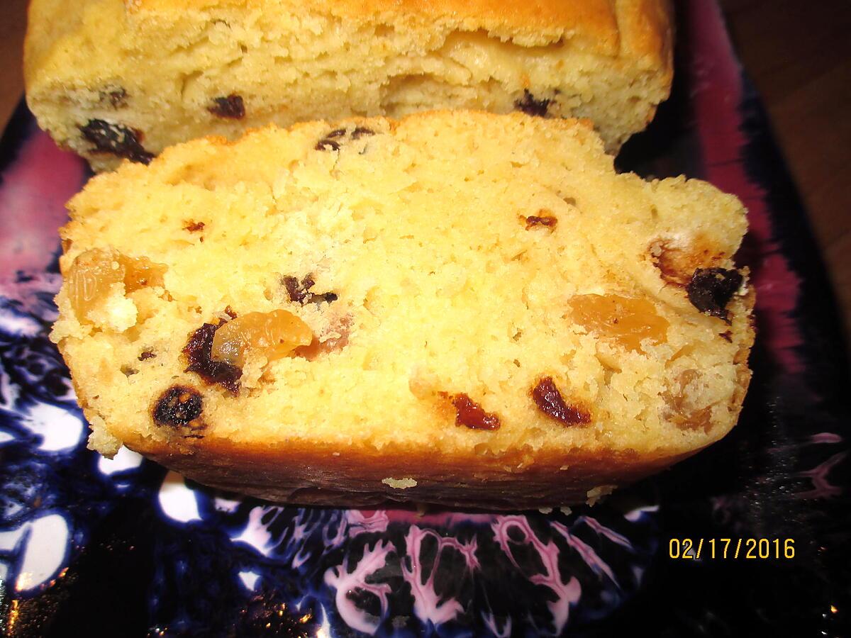 recette cake moelleux aux raisins sans gluten