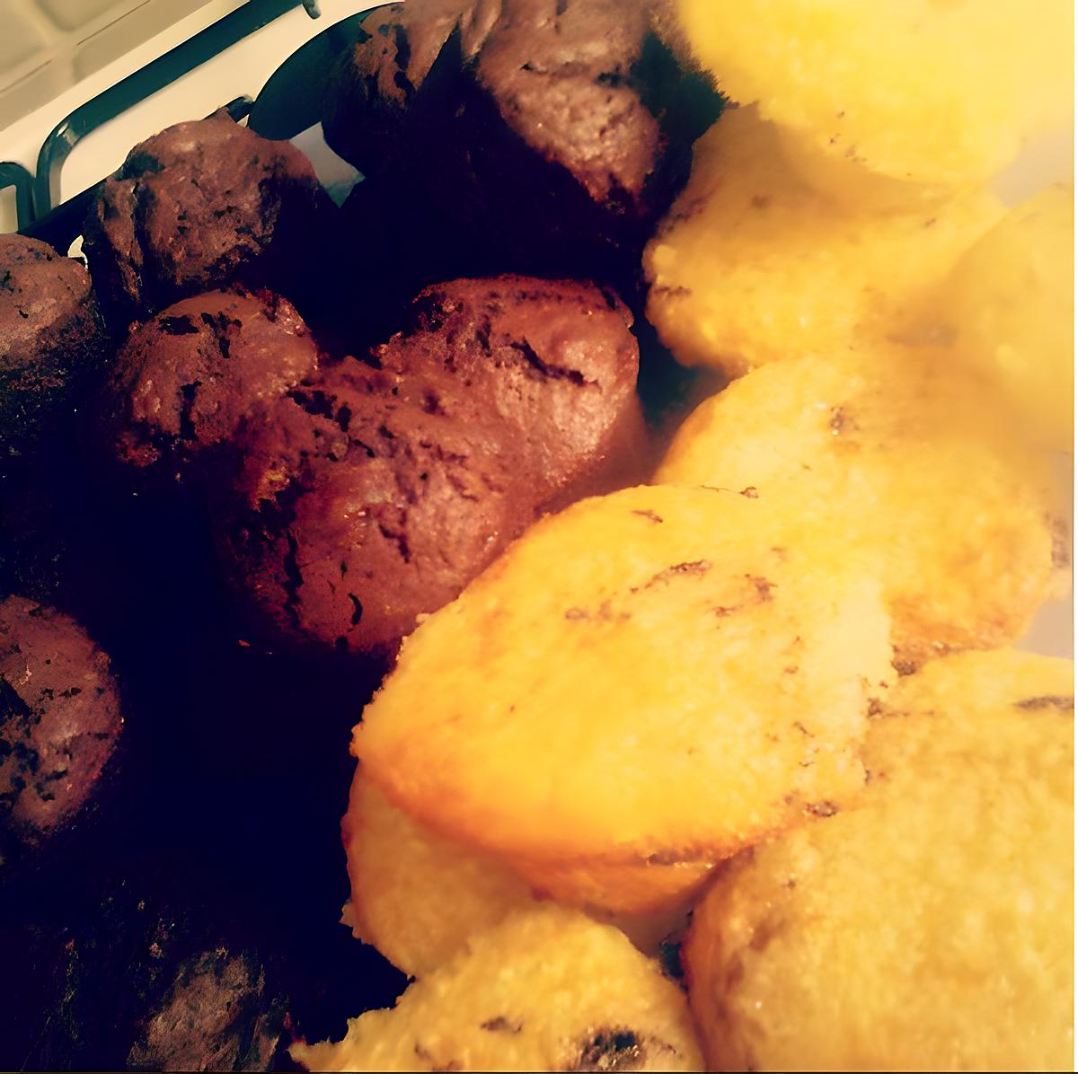 recette Cupcakes/Muffins Chocolat ou yaourt.