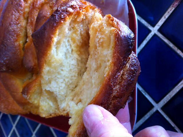 recette Brioche à effeuiller à la vanille caramélisée