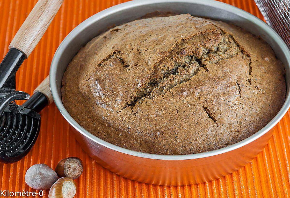 recette Gâteau aux noisettes et citron