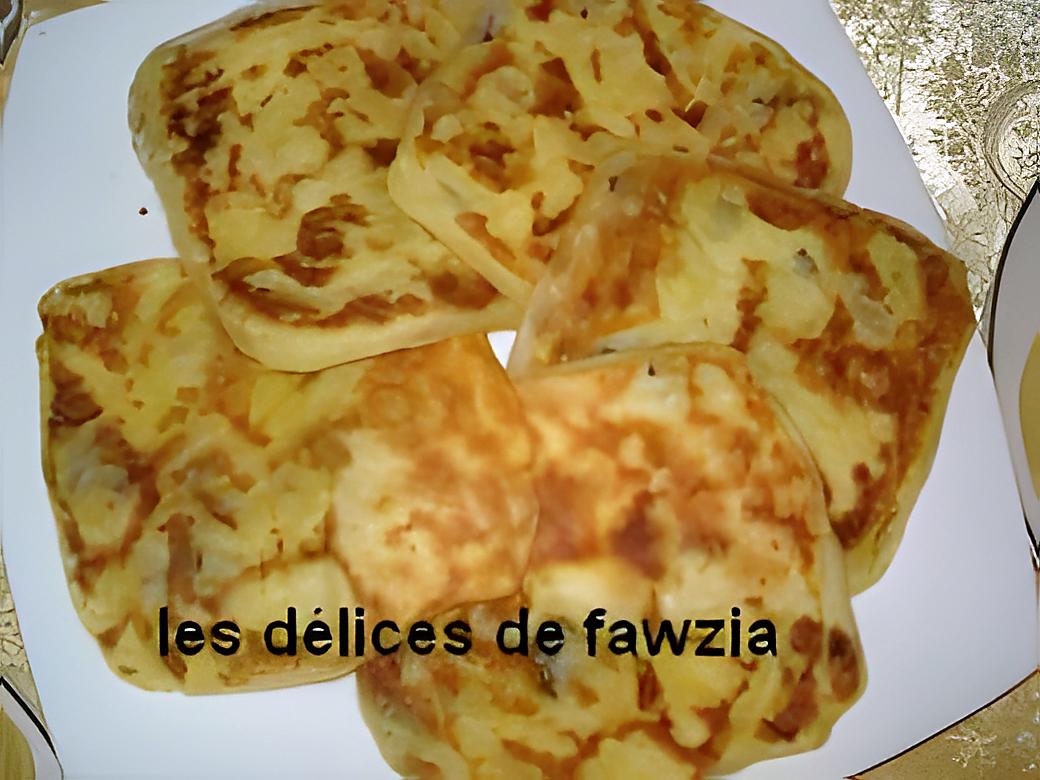 recette M'semen farci au khli3