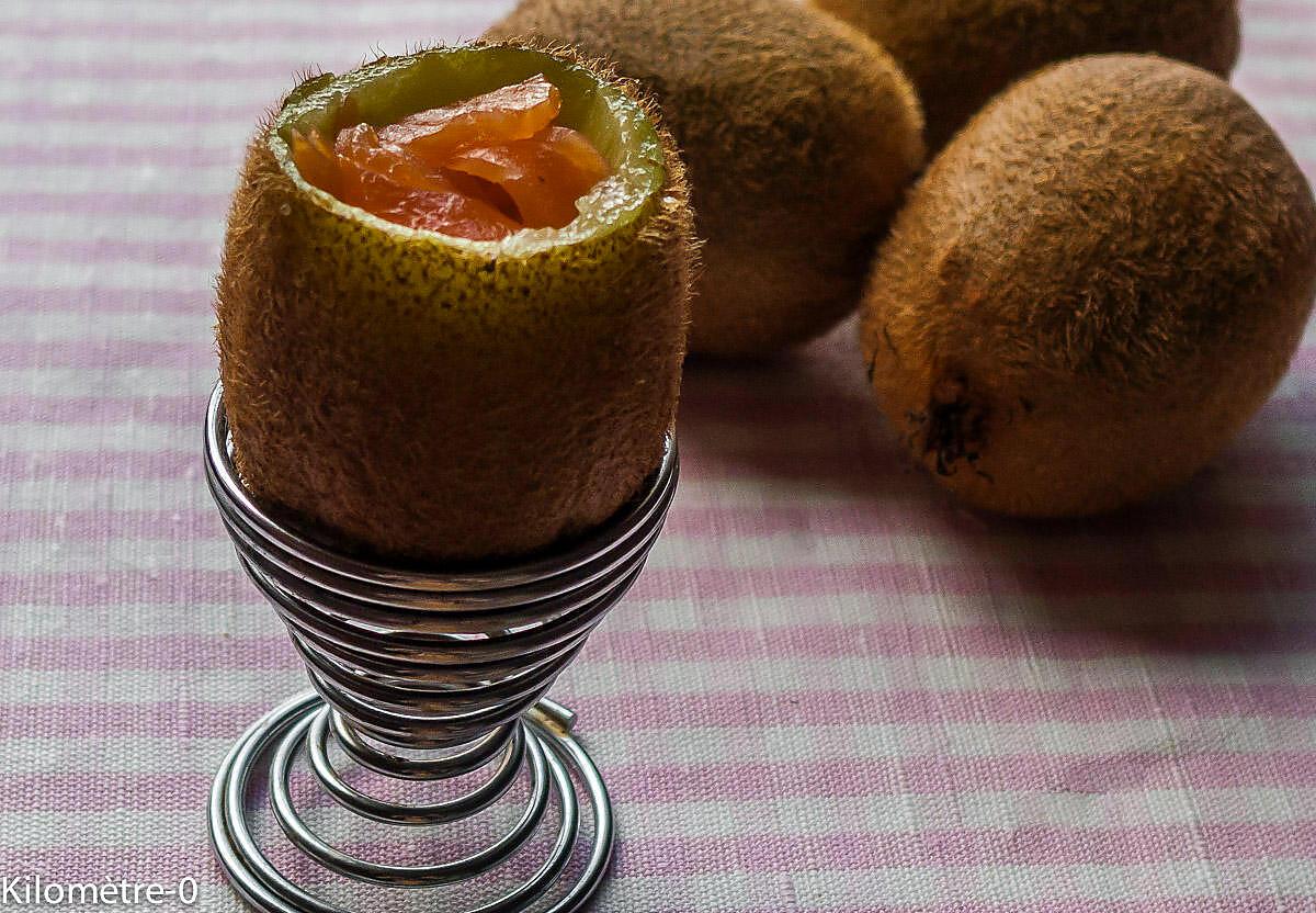 recette Kiwi à la coque