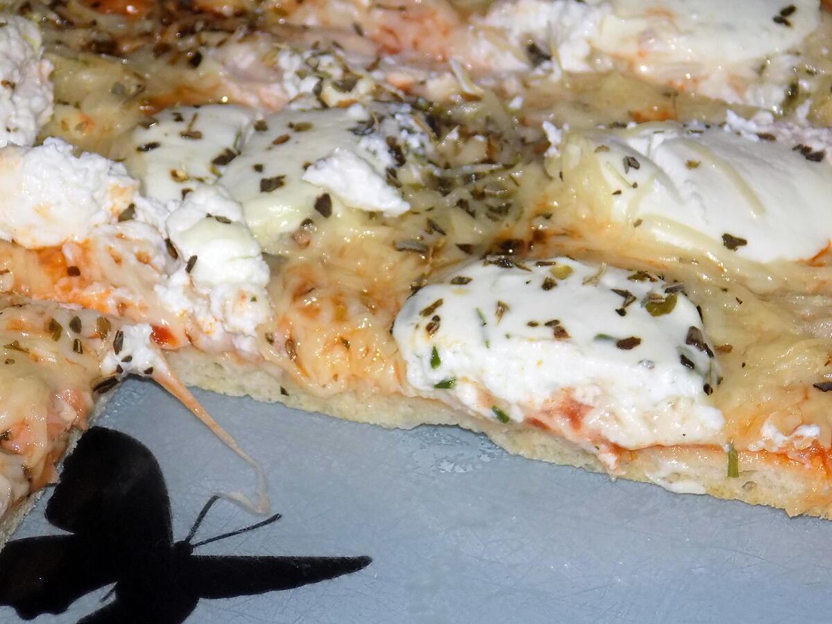 recette Pizza au saumon fumé