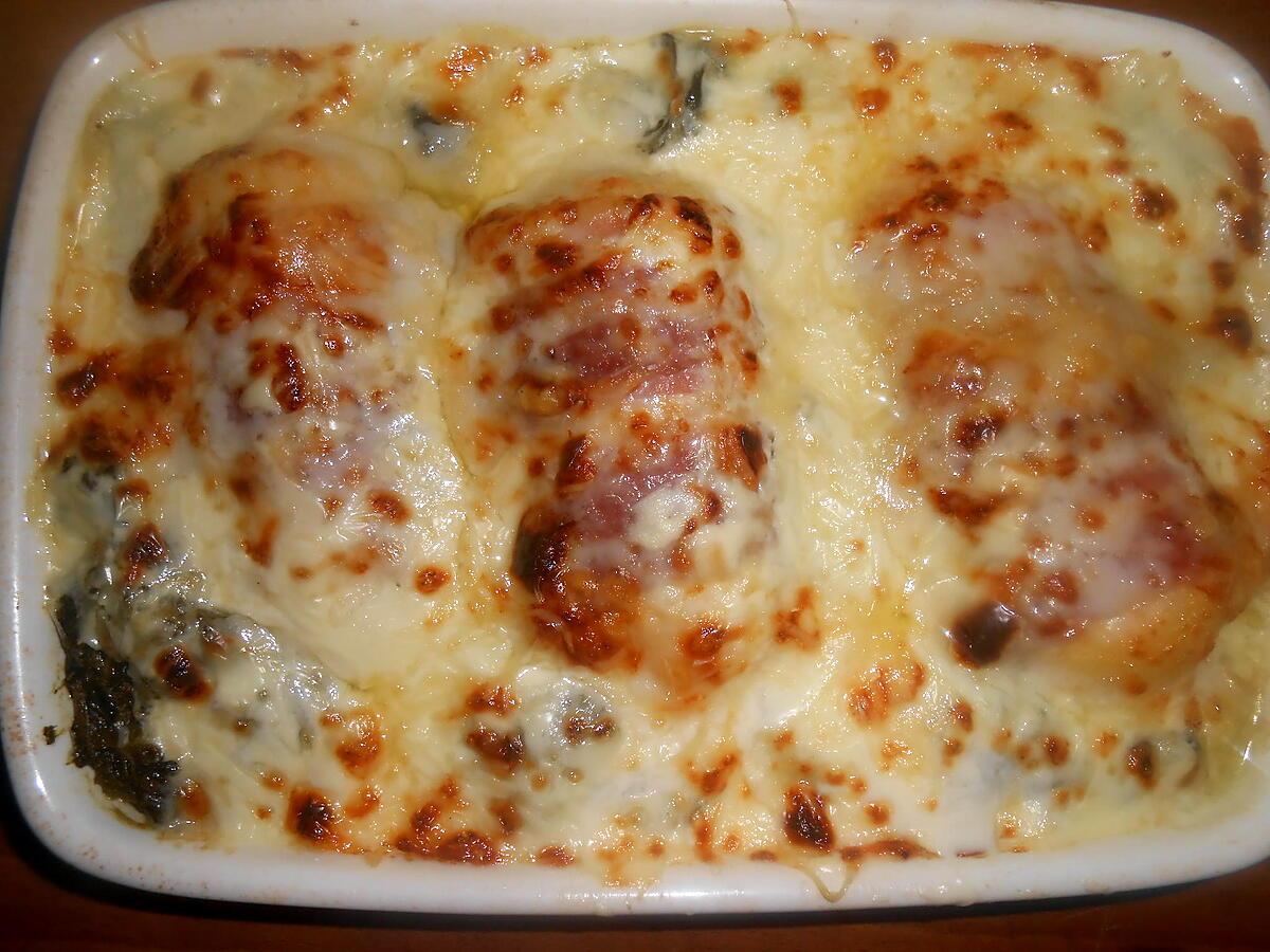 recette QUENELLES A LA FLORENTINE