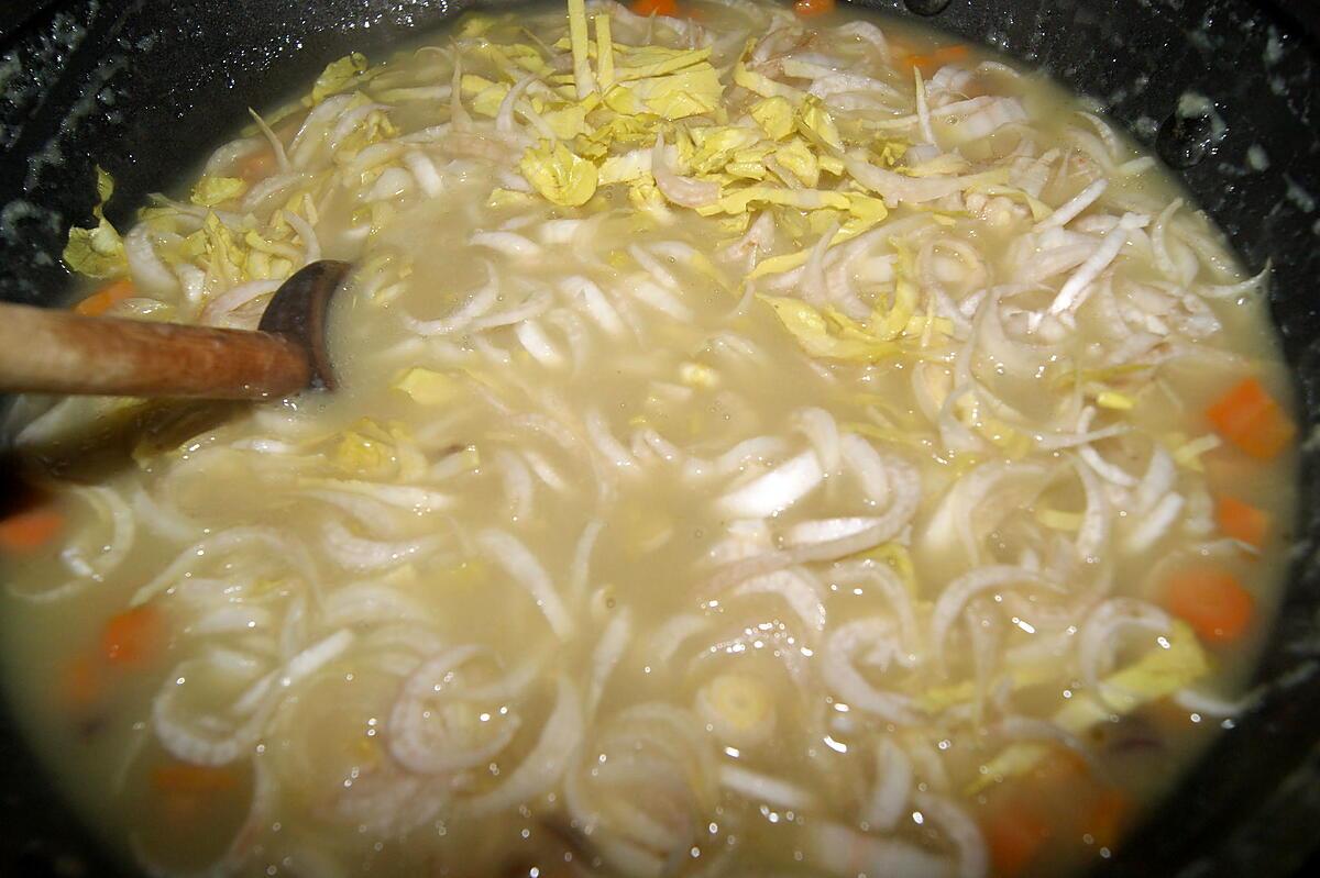 recette Potage velouté aux endives "anti-cholestérol"