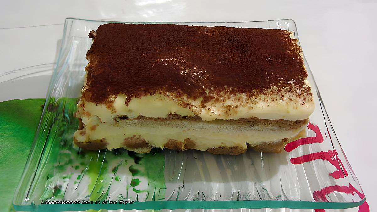 recette Tiramisù sans alcool