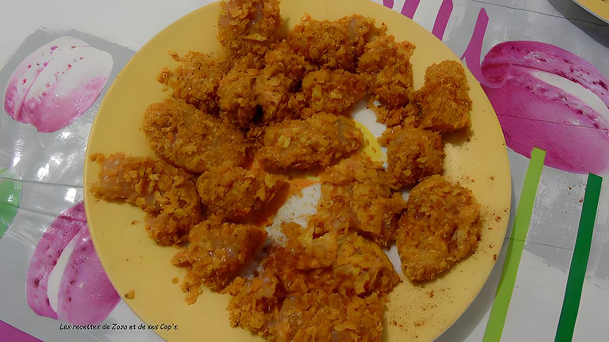 recette Nuggets de poulet façon KFC :