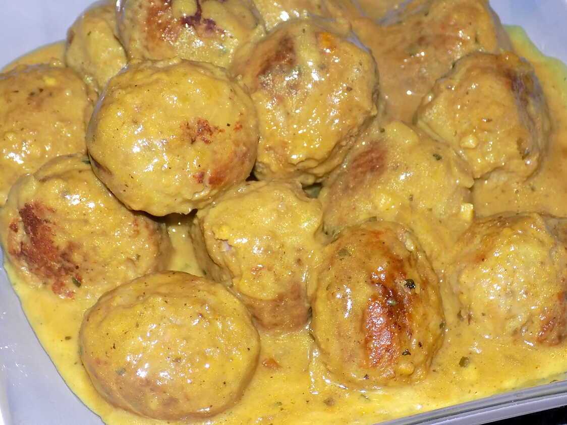 Recette Avec Des Boulettes De Boeuf Surgelées Recette de Boulettes de boeuf au lait de coco