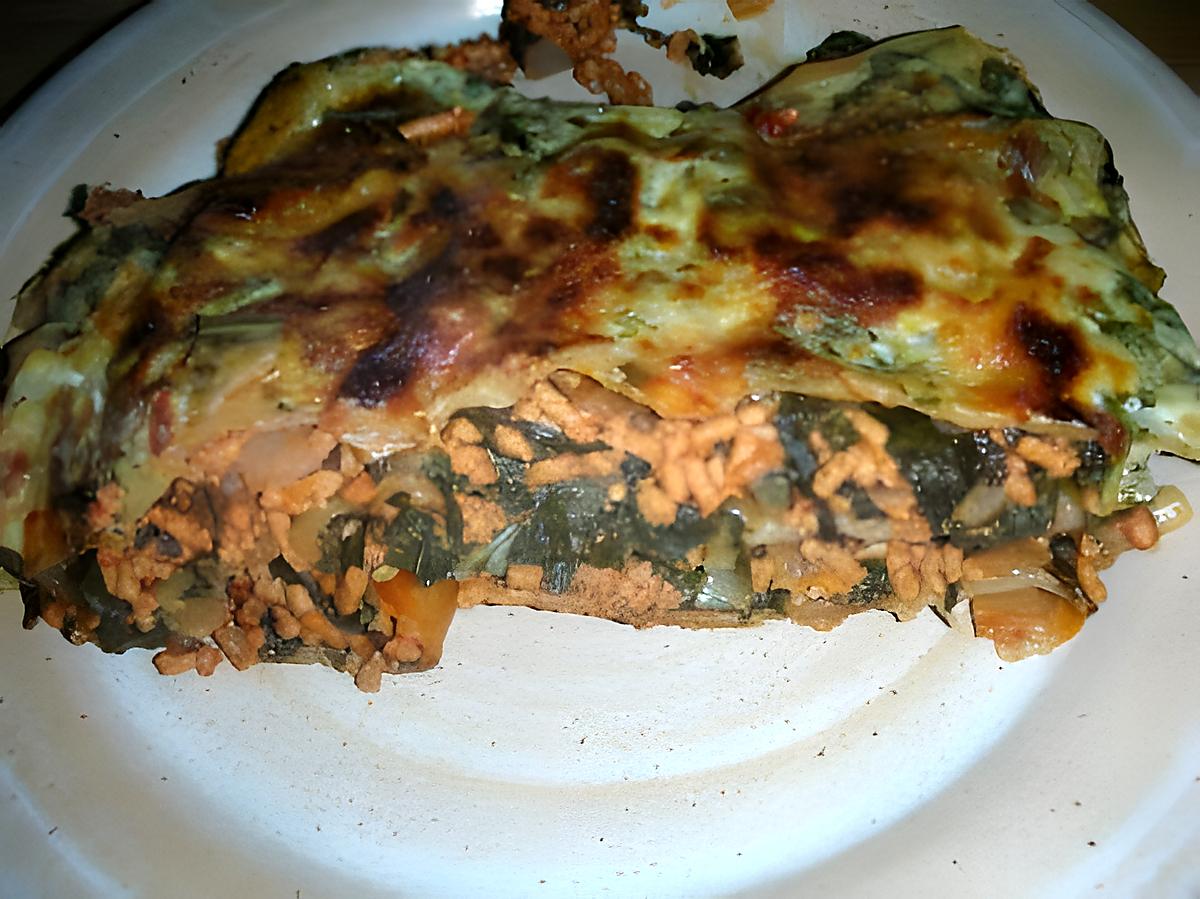 recette Lasagnes équilibrées et onctueuses