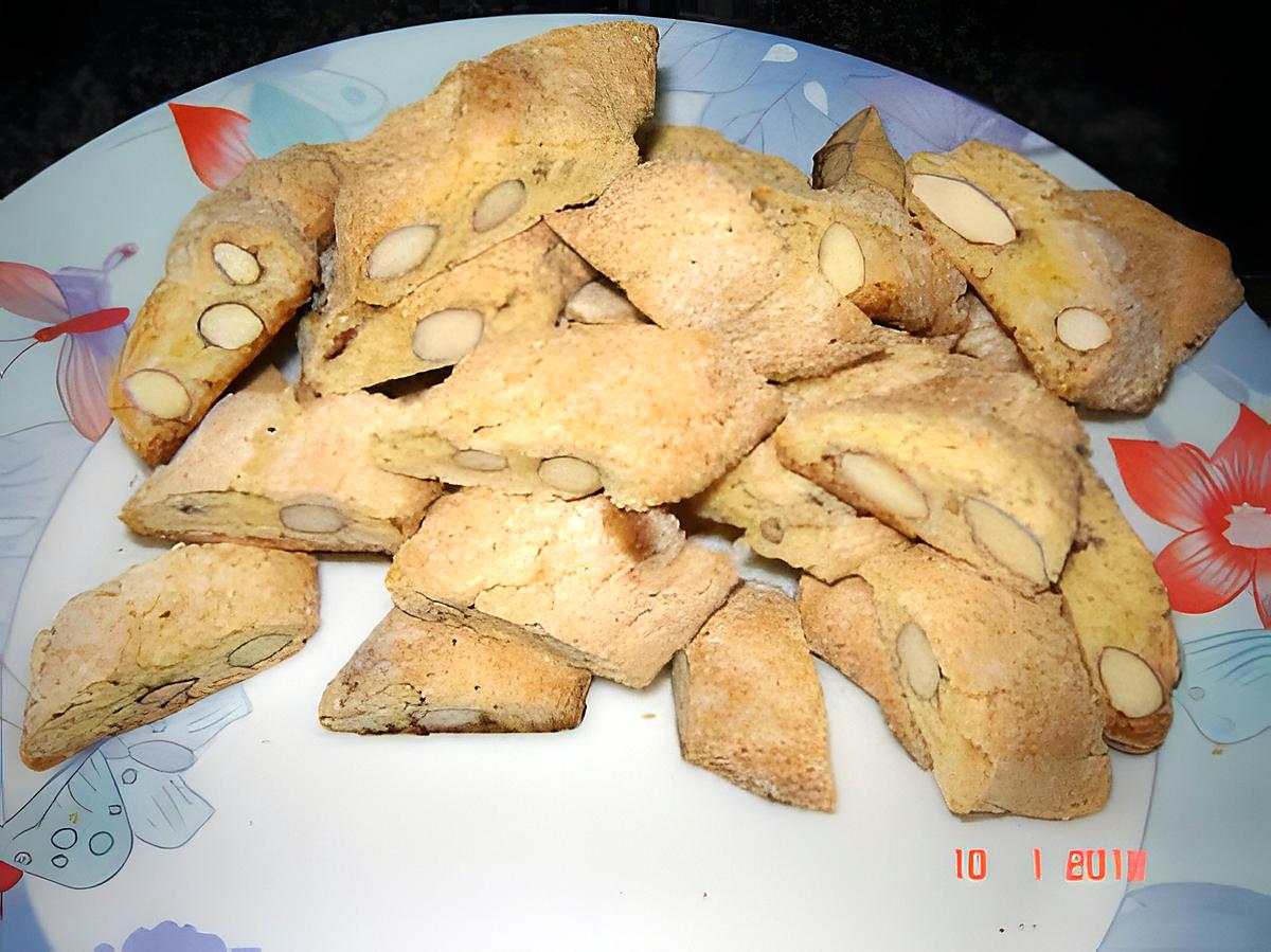 recette Croquants aux amandes