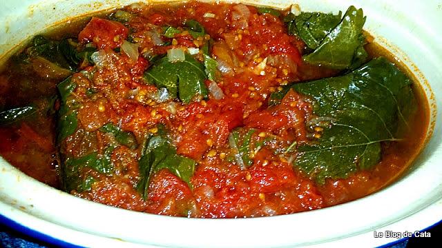 recette Feuilles de vignes farcies aux riz et légumes- Dolma,Sarma