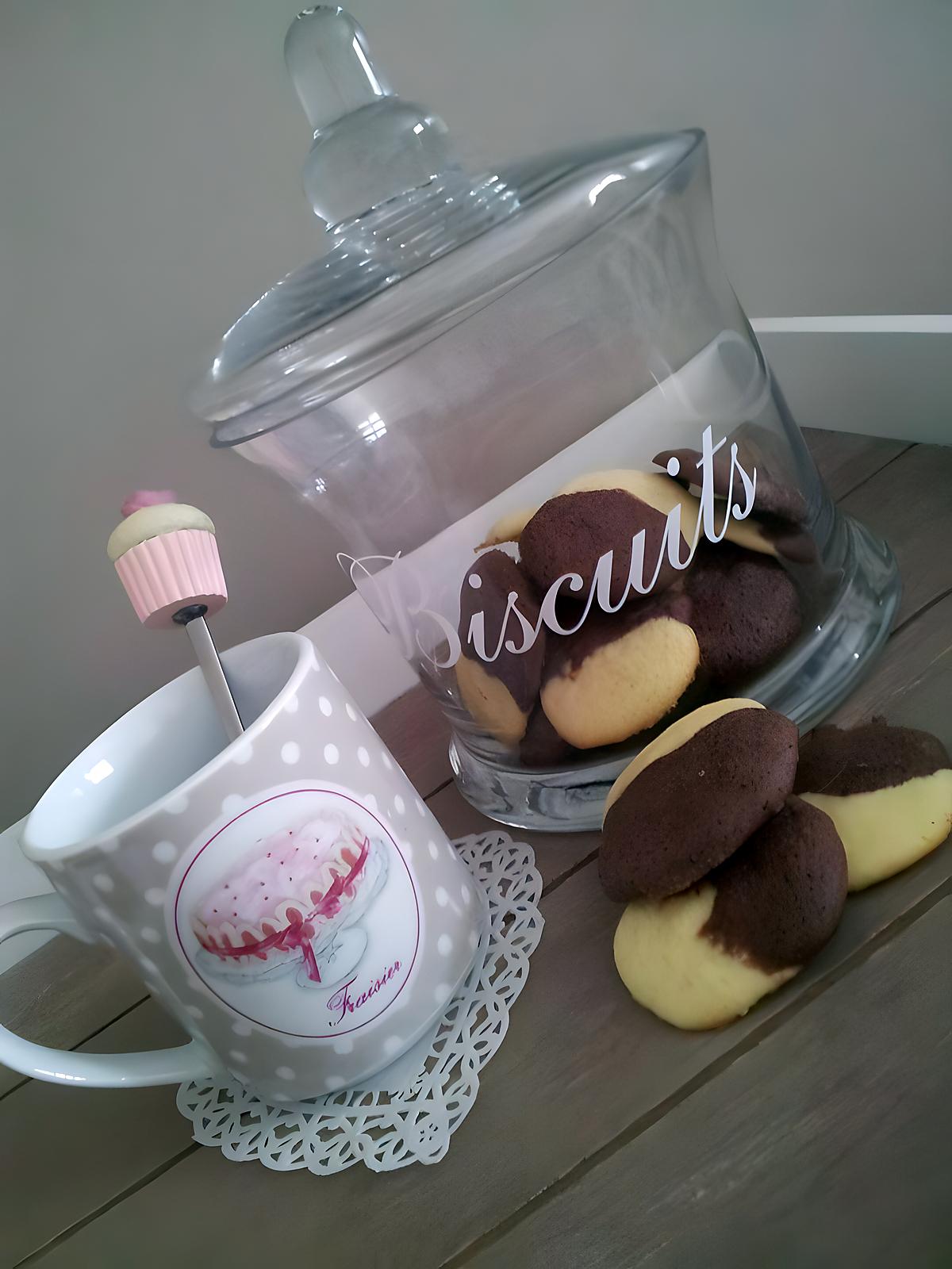 recette Biscuits marbré