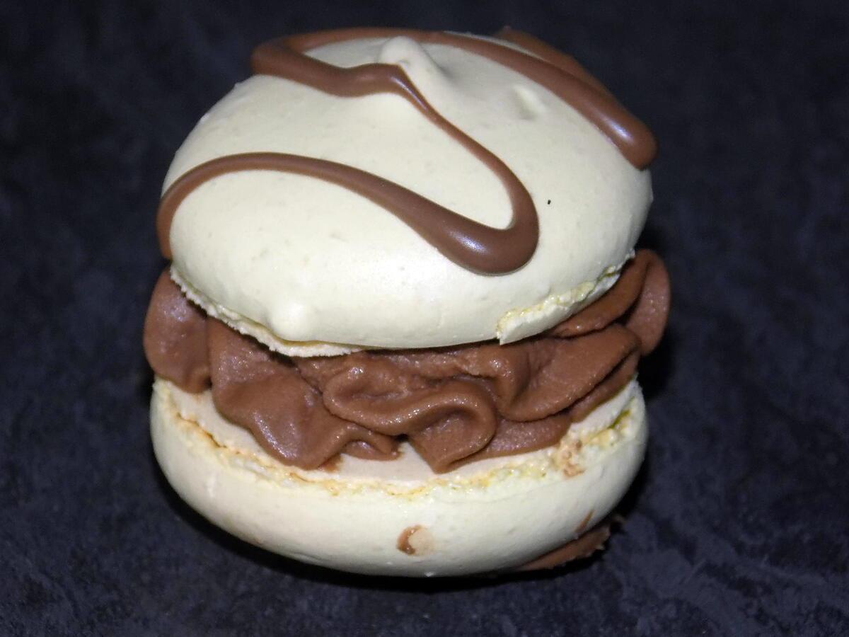 recette Macarons au chocolat au lait