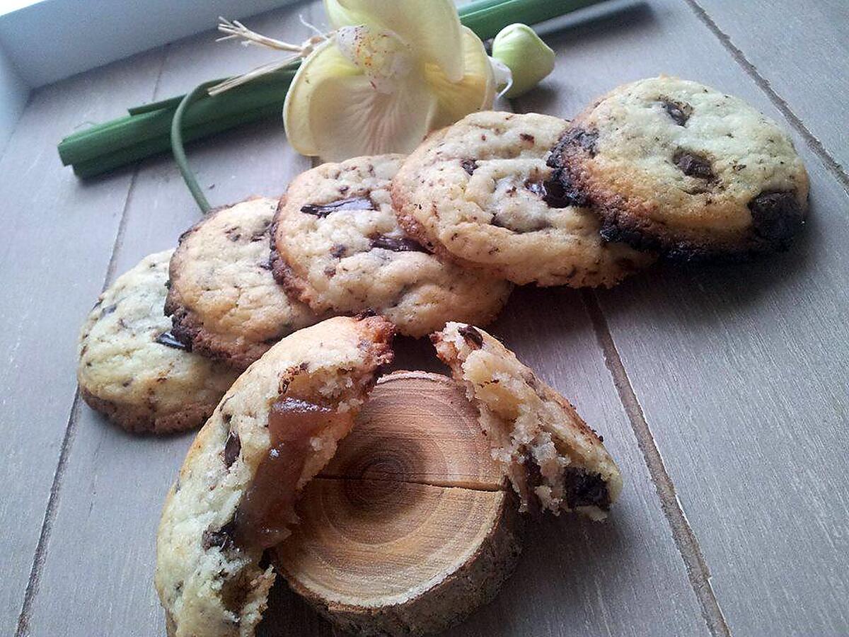 recette Cookies au coeur de créme de marron