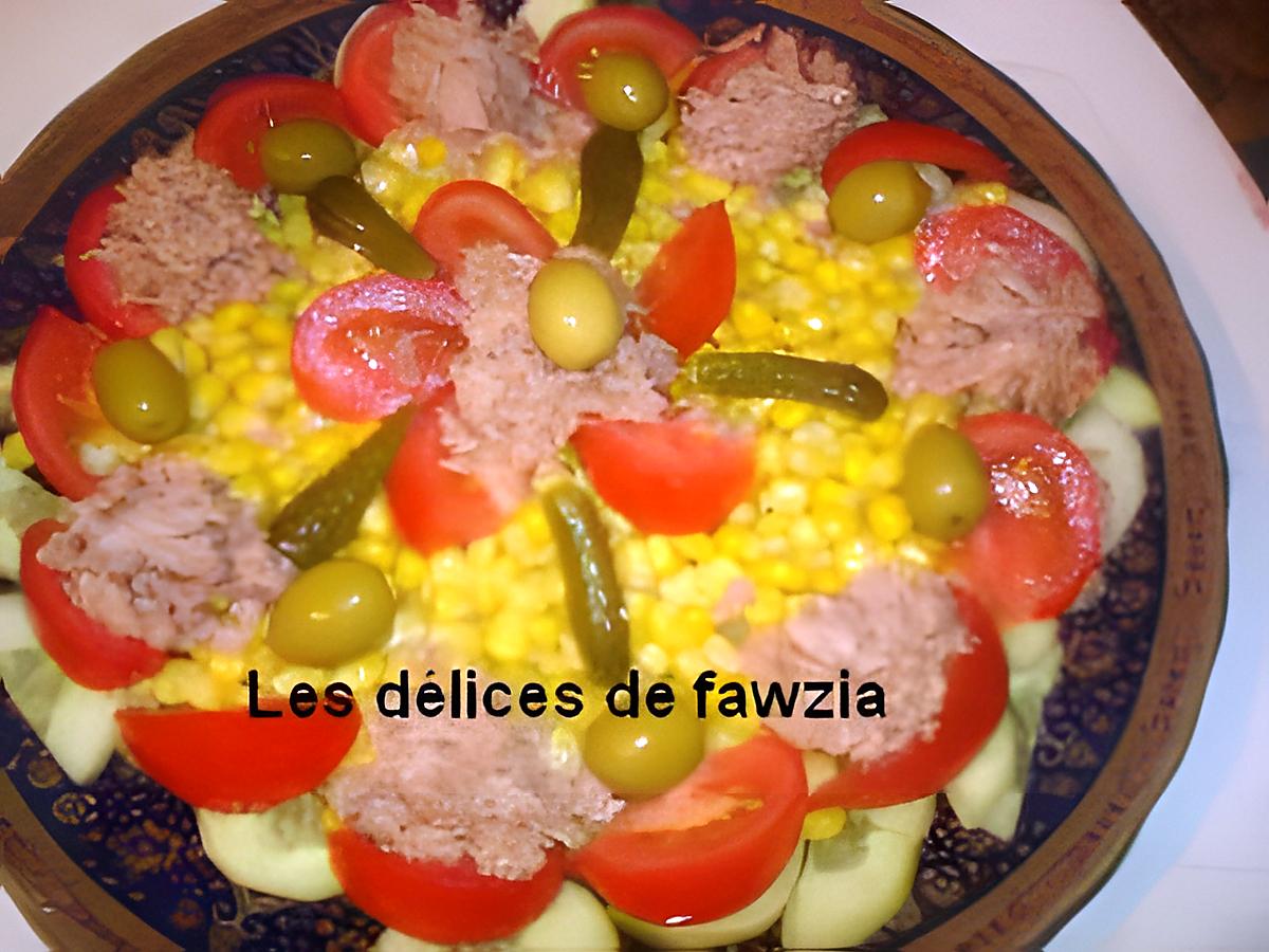 recette Salade fraiche