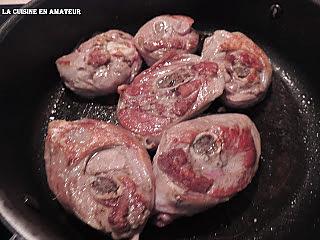 recette Osso buco de dinde à la bière