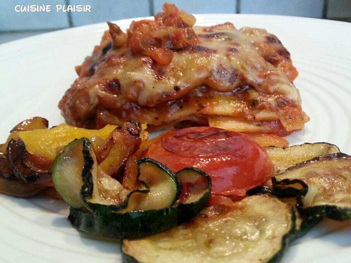 recette Lasagnes aux légumes