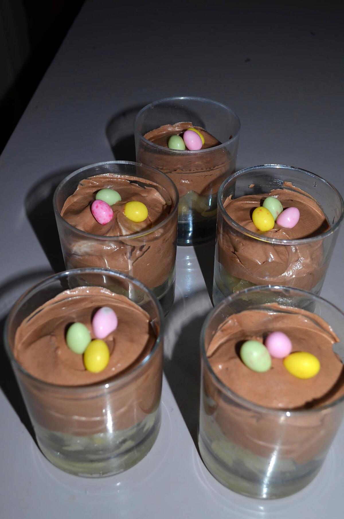 recette MOUSSE AU CHOCOLAT